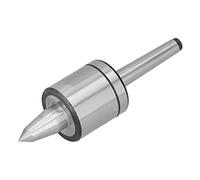 Estink Centro Rotante per Tornio, Contropunta con Cono Morse 60° e Alta Precisione 0,01 mm per Lavorazione del Legno e DIY