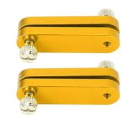 Estink COMPACT ALLUMINUM ALLUMINO STOP BLOCCO PER IL Posizionamento del Buco Senza Sforzo Nella Lavorazione del Legno (GOLD)