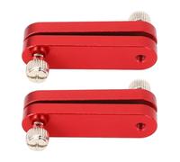 Estink COMPACT ALLUMINUM ALLUMINO STOP BLOCCO PER IL Posizionamento del Buco Senza Sforzo Nella Lavorazione del Legno (rosso)