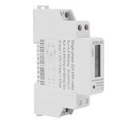 Estink Contatore Energia Elettrica Digitale, Monofase 220V 5-32A con Display LCD e Montaggio su Guida DIN 35mm Modello DDS5188