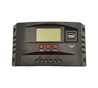 Estink Controller Solare PV MPPT Controller di Ricarica Efficiente per Batterie 12 V 24V Perfette per il di Ricarica Solare Materiale Plastico (12V24V-40A)