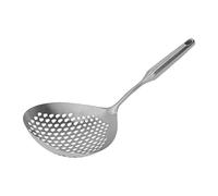 Estink Cucina Skimmer a Mestolo in Acciaio Inossidabile a Flusso Grande Skimmer Facile da Pulire e Conservare (SILVER)