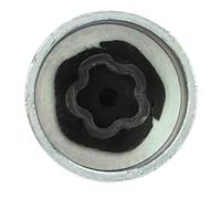 Estink Dado a Spicco del Blocco della Ruota, Chiave Rimozione della Presa Anti -furto per Mini 1 3 5 6 7series X1 X2 X3 X4 X5 X6 Z4, Materiale in Metallo Premium, Spogliato/danne (049)