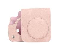 Estink Elegante Borsa per Fotocamera Istantanea per Mini 12, Custodia per la Telecamera Istantanea con Cinghia Multifunzionale per Donazioni, Custodia per la Fotocamera in Pelle PU Vintage per i