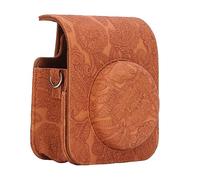 Estink Elegante Borsa per Fotocamera Istantanea per Mini 12, Custodia per la Telecamera Istantanea con Cinghia Multifunzionale per Donazioni, Custodia per la Fotocamera in Pelle PU Vintage per i