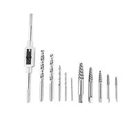 Estink Estrattore per Viti Danneggiate, 11 Pezzi Set per Trapano 3mm-10mm, Kit Estrattore Viti Spanate e Rotte, Rimozione Bulloni e Dadi