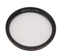 Estink Filtro Morbido della Fotocamera Premium Black Mist 1/8 Filtro di Diffusione per Tiro Video, Tiro a Ritratto, Paesaggio Mortale, Vetro Ottico Rivestimento e Lega di Alluminio (49 mm)