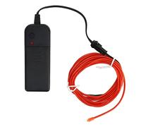 Estink Framello Scooter Luce Impermeabile a LED LED Strip Light per Andare Notturno, Luce in Bici Luminosa, Adatto a Tutti Gli Strumenti di Viaggio, Materiale in Gomma (Rosso)