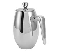 Estink Francese Pressa 304 in Acciaio Inossidabile a Doppio Strato a Forma di Bombra a Mano Teiera per la Cucina per Cucina da Amanti del caffè (800 ml)