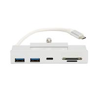 Estink Hub USB C per PC OS X Aio, Hub 6 in 1, Plug And Play, Facile da Installare, Trasmissione Ad Alta velocità da 10 Gbps per PC da 24 Pollici