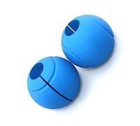 Estink Impugnati a Barre a Peso Silicone Spesse Impugnature a Barre per Manubri Bilancieri, Costruzione Muscolare per Frequentatori di Palestra, Set di 2 (BLUE)