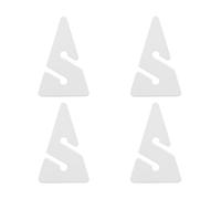 Estink Indicatore Freccia della Freccia della di Immersione della Caverna della Caverna del Relitto, Indicatore di Corda della Guida del Triangolo ABS per Immersioni in Grotta, 4pcs (White)