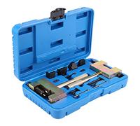 Estink Kit Attrezzi per Catena di Distribuzione, Kit Professionale 13 Pezzi con Strumento di Rivettatura e Custodia per Trasporto per