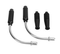 Estink Kit di Tubi per Tubi da Pasta Freno per Biciclette V Cusini da Freno per Mountain Bike BMX, Prestazioni Stabili, di di Protezione, Design Leggero, Lega di Alluminio (Black)