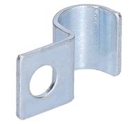 Estink Morsetti per Tubi, Acciaio Inossidabile Zincato, 12mm, 20 Pezzi, Foro Singolo