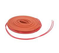 Estink Nastro Riscaldante in Silicone Impermeabile 120 W Flessibile per Compressore d'aria, Cintura di Riscaldamento Isolato per Uso Industriale (DC24V)