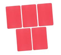 Estink Patch di Riparazione in Kayak Robusto Patch di Prevenzione delle Perdite in PVC in PVC per Il Kit di Riparazione della Barca 5pcs (Rosso)