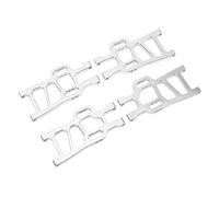 Estink Performance Stabile RC Sospensione in Alluminio Anti Armi Impostato Leggero e Compatto per HSP Racing 94111, 4 Pezzi per Gli Amanti delle Auto RC (Silver)