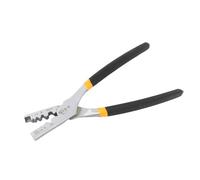 Estink Pinza a Crimpare Estink, Acciaio al Carbonio, con Cricchetto, per Capicorda Isolati 0,5-16 mm²
