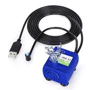 Estink Pompa per Fontana per Gatti con LED, Pompa Acqua Sommersa di Ricambio, 5V, Cavo 1,8 m