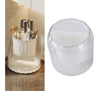 Estink Porta a Blocchi a Rotazione a 360 Gradi Efficiente Organizzatore di Cucchiaio Staccabile di Grande capacità per Cucina Cucina in Plastica Resistente (Trasparente)