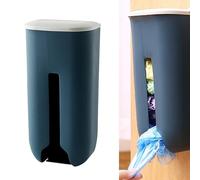 Estink Porta della Drogheria Moderna Semplice Easy Installazione Dispenser di Sacchetti per la Spazzatura per Camera da Letto (blu scuro)