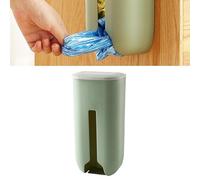 Estink Porta della Drogheria Moderna Semplice Easy Installazione Dispenser di Sacchetti per la Spazzatura per Camera da Letto (Verde nordico)