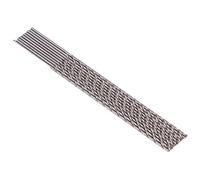 Estink Punta Elicoidale Extra Lunga HSS 200mm, Set da 10 Punte da Trapano Diametro 2.5mm con Gambo Dritto per Lavorazione Metalli Non Ferrosi