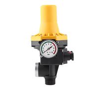 Regolatore Pompa dell'acqua Automatico, 220V Interruttore di Comando Elettrico con Manometro per Avviare Arrestare Pompa in Base ai Dati Rilevati Dello Stato Fonte d'acqua