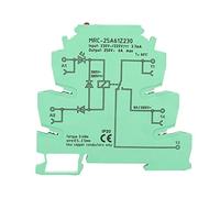 Estink Relè PLC Ultrasottile 25A61Z230, Modulo Interfaccia Elettromagnetico, Ingresso 230VAC/220VDC, 1NO 1NC