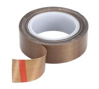 Estink Resistenza Alla Temperatura Ad Alta Temperatura Nastro in Vetro PTFE per Isolamento di Imballaggio Alimentare, Nastro Riutilizzabile da 10 M per Sigillatore a Vuoto (0,13 * 19mm)