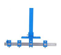 Estink Righello di Guida per Carpentiere, 5 mm, Strumento di Perforazione Jig Rimovibile, Strumento a Mano