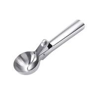 Estink Scoop di Gelato in Acciaio Inossidabile con Finitura Smerigliata, Pallina Resistente per Gelato, Impugnatura Anti -slittamento, Uso Multifunzionale, Gadget da Cucina (S)