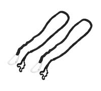 Estink Set di Guinzaglio a Pagaio di Kayak di 2 Corde Paddle Elastico Cinghia. (Black)