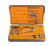 Estink Set di Strumenti di Pesce, Strumento di Granchio in Acciaio Inossidabile, Set di Cracker di Pesce, di Strumenti di, Ideale per Trattare i Frutti di Mare nel Guscio, Come Granchi, Cozze,