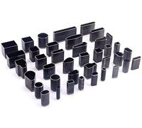 Estink Set di Utensili per Punzonatura in Pelle, 39 Fori, Taglio Cavo, Strumenti in Plastica