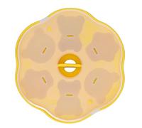 Estink Silicone Sicuro Adorabile Orso Gatto Zampa Ghiaccio Cucchiaio Budino da Cucina con Coperchio e Stampo di Cibo Lucido per Cibi per Bambini, di Ghiaccio (YELLOW)