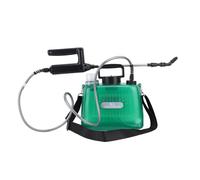 Estink Spruzzatore Portatile Elettrico 5L a Batteria con 4 Ugelli per la Lavaggio delle Erbe Infestanti per la Lavaggio delle Auto da Giardino (GREEN)
