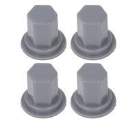 Estink Testa Esagonale a Vite Protettiva Tappi di Silicone Impermeabile 50pc per Mobili per Veicoli per Macchinari (#4)