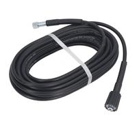 Estink Tusino Rondella Ad Alta Pressione PVC Explosion Explosion Proof 10 M Tubo d'acqua Flessibile per la Pulizia dell'auto M22X1,5 Mm-14 Mm per l'irrigazione del Giardino (Tipo di brim convesso)