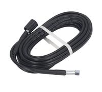 Estink Tusino Rondella Ad Alta Pressione PVC Explosion Explosion Proof 10 M Tubo d'acqua Flessibile per la Pulizia dell'auto M22X1,5 Mm-14 Mm per l'irrigazione del Giardino (Tipo di brim concavo)