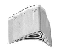 Set di 10 utensili in pelle per taglierino, angolo, 2-18 mm, in pelle, borsetta portadocumenti, tagliabordi, lavorati a mano, cintura in pelle