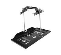 Estink Vassoio Batteria Auto, Staffa Fissaggio Regolabile Universale Nero per Incasso Compatibile con Veicoli e Barca