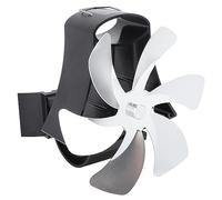 Estink Ventola per Camino a Parete a Parete Magneta Stabile Ventola per Guasta di Auto -energia, Riscaldamento Efficiente per Caminetti, Facile Installazione (Silver)