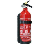 Estintore 1 kg a polvere ABC con supporto e manometro