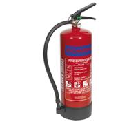 Estintore 6kg a Secco Polvere - Sealey SDPE06 Nuovo
