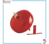 Estintore AUTOMATICO 6 kg A Polvere con manometro per garage completo di staffa