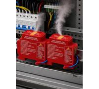 Estintore Automatico per Quadro Elettrico，2 pz | Protezione Automatica, Per Quadri Elettrici, Spegnimento Rapido, Sicurezza Elettrica, Uso Industriale