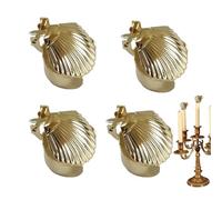 Estintore di candele | Elegante accessorio per snuffer a candela | Snuffer Flame di conchiglia in metallo | Strumento di adatto per decorazioni per la casa, cura delle candele, set regalo, ar
