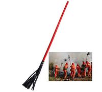 Estintore in Gomma con Manico Lungo, Scopa di Gomma Fuoco Scopa Fuoco Frusta Strumento Antincendio Equipaggiamento Antincendio (Colore : Red, Taglia : 1.5M)